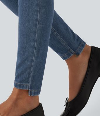 Halara Flex™ High Waisted Casual Skinny Jeans with Pockets