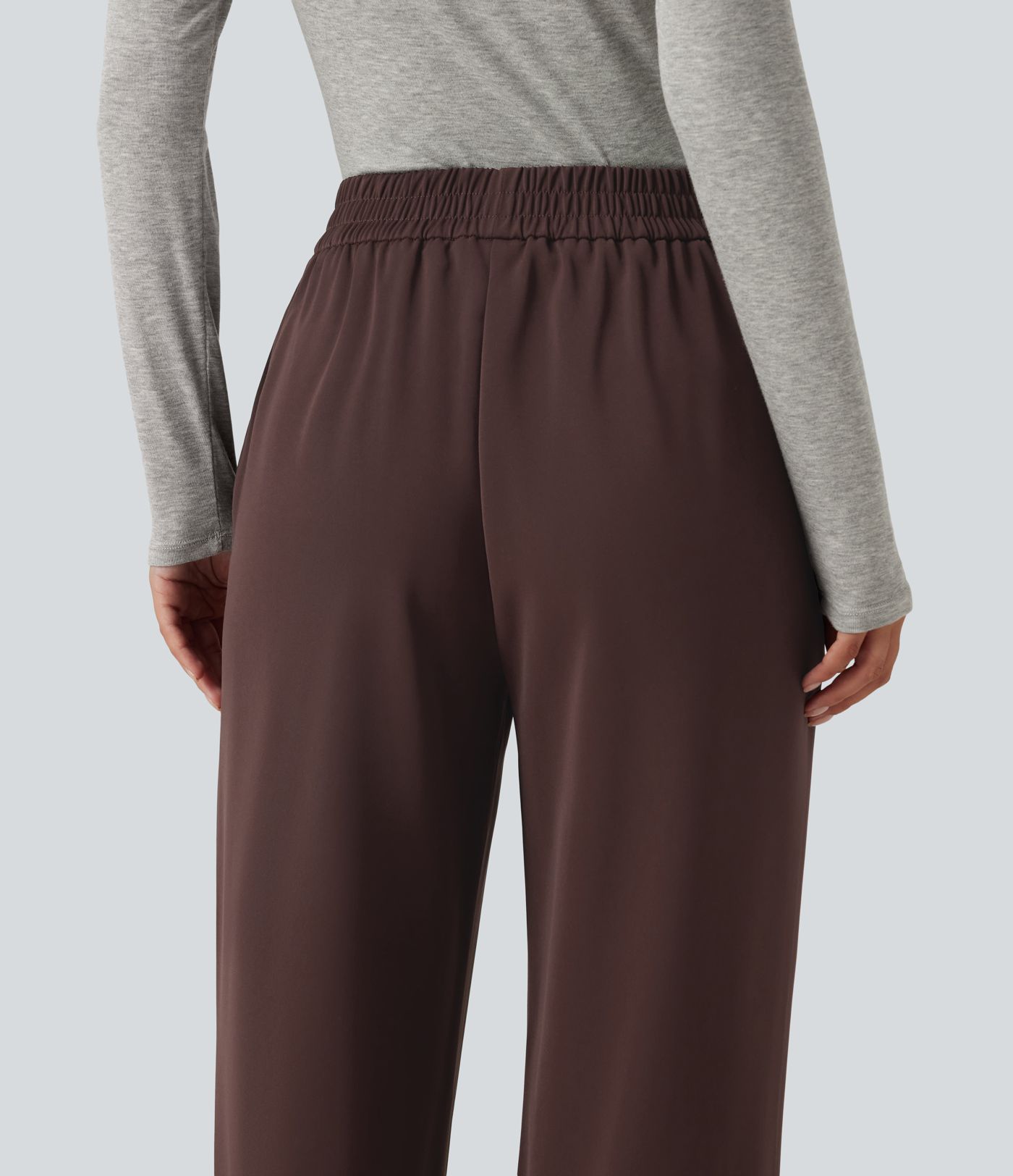 High Waisted Work Tapered Pants with Pockets High Waisted Work Tapered Pants with Pockets