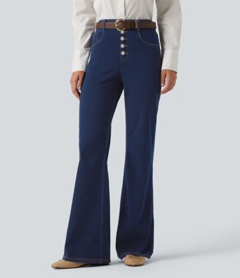 Jean flare Halara Flex™ taille mi-haute avec poches