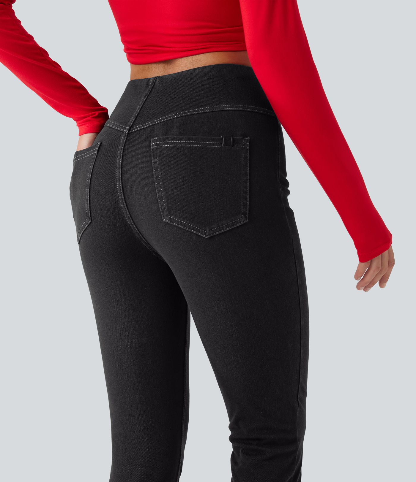 Halara Flex™ - Lässige Leggings mit hohem Bund, mehreren Taschen und Bauchkontrolle