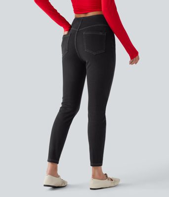 Halara Flex™ - Lässige Leggings mit hohem Bund, mehreren Taschen und Bauchkontrolle