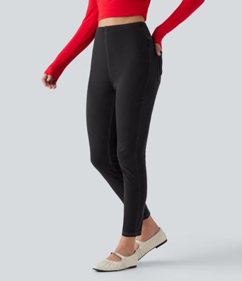 Halara Flex™ - Lässige Leggings mit hohem Bund, mehreren Taschen und Bauchkontrolle
