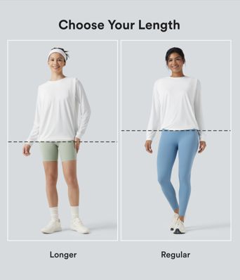 Round Neck Long Sleeve Ruched Yoga Sports Top-UPF50+ Round Neck Long Sleeve Ruched Yoga Sports Top-UPF50+