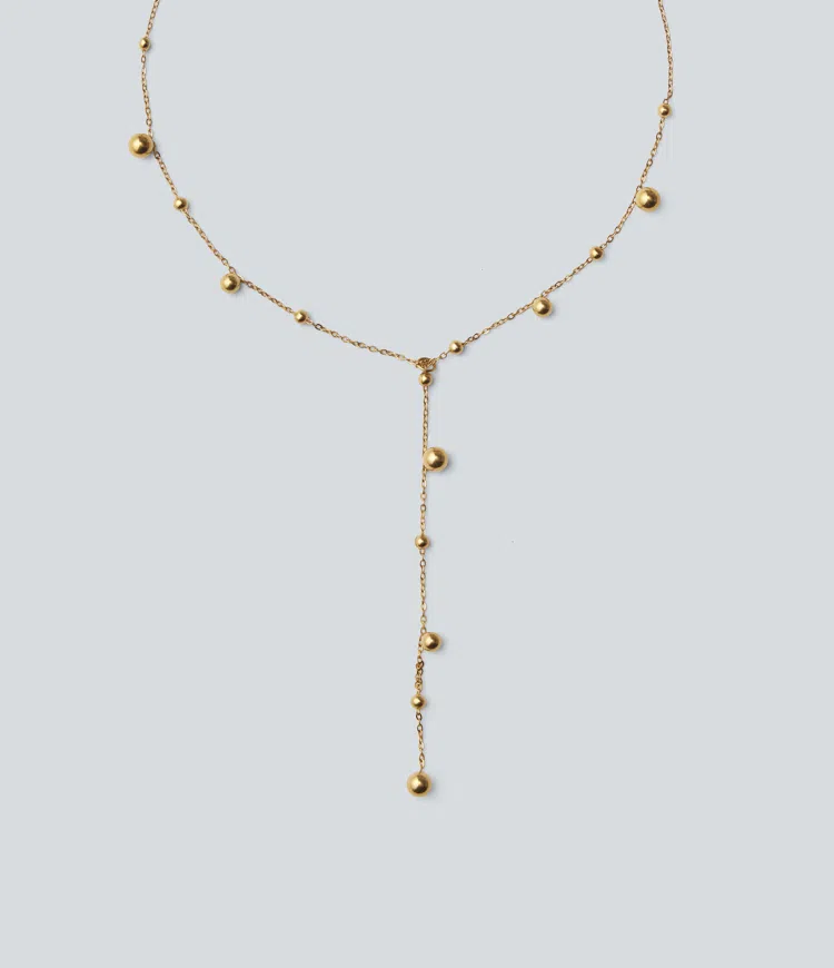 Gold Stainless Steel Necklace / 2