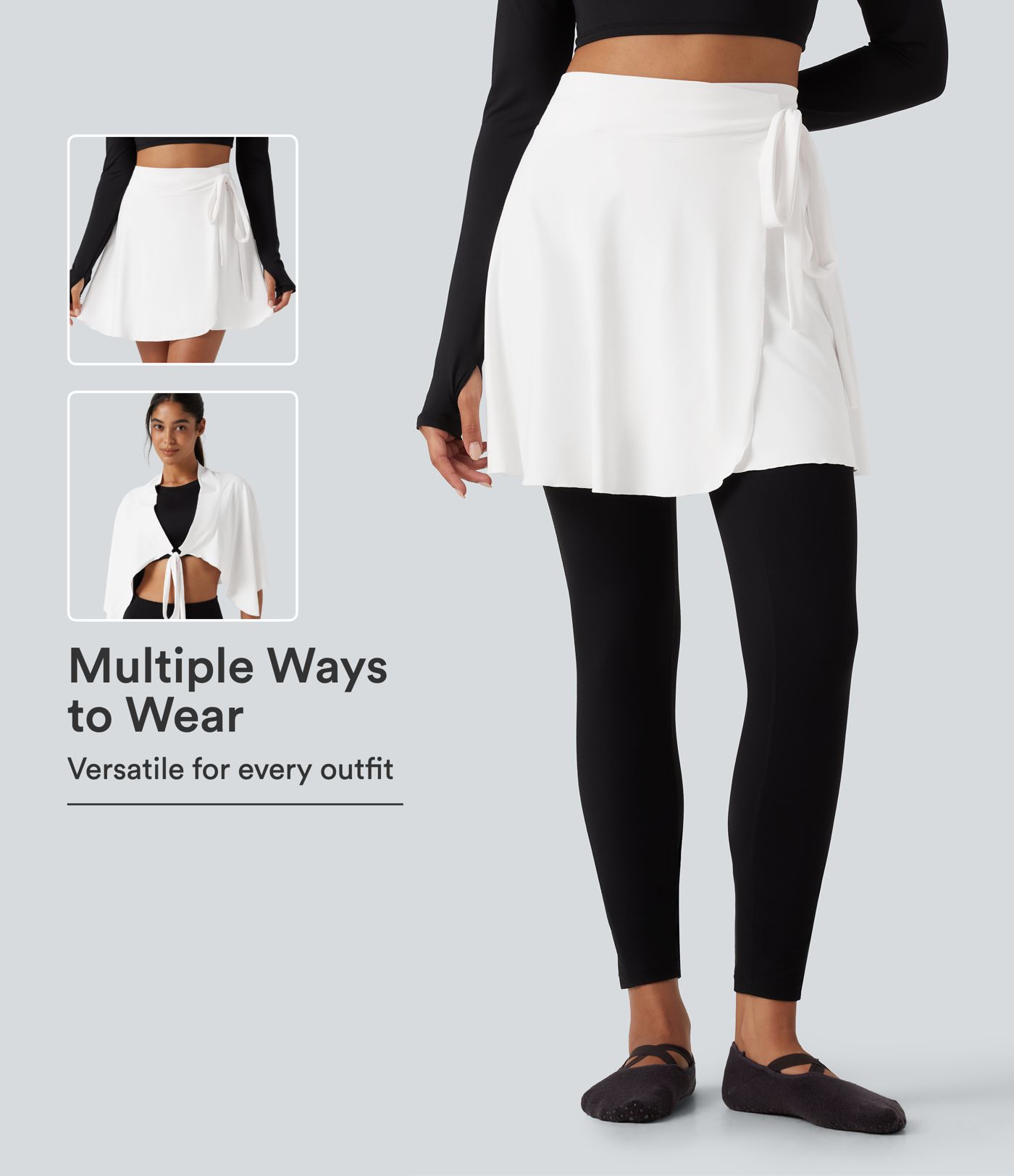 SoftlyZero™ High Waisted A-line Mini Dance Skirts SoftlyZero™ High Waisted A-line Mini Dance Skirts