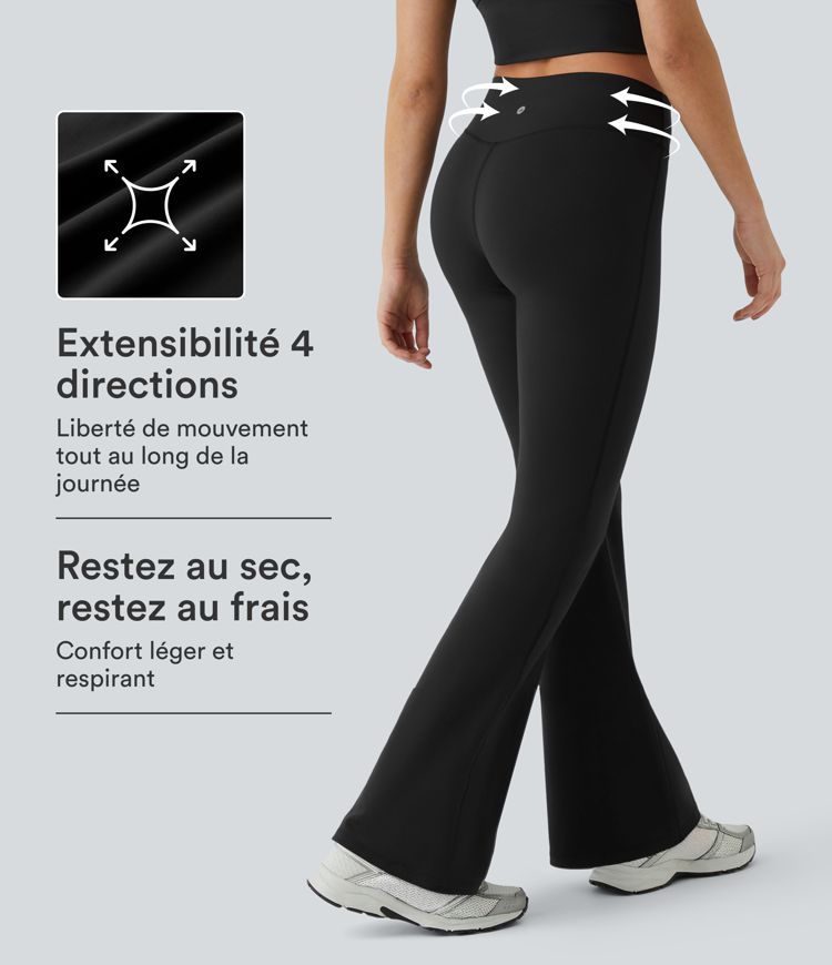 Legging yoga évasé croisé taille haute DayStretch Legging yoga évasé croisé taille haute DayStretch