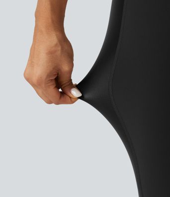 Halara UltraSculpt™ - Yoga-Leggings mit hohem Bund, Stretch-PU, Bundtasche und Bauchkontrolle Halara UltraSculpt™ - Yoga-Leggings mit hohem Bund, Stretch-PU, Bundtasche und Bauchkontrolle