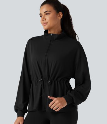 Veste de yoga SoftlyZero™ à col montant et manches longues Veste de yoga SoftlyZero™ à col montant et manches longues