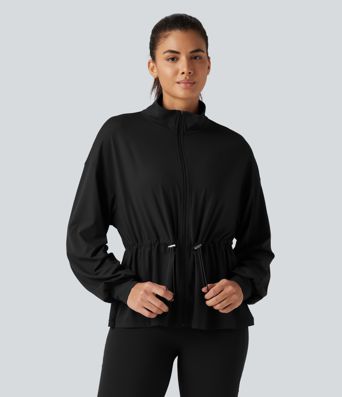 Veste de yoga SoftlyZero™ à col montant et manches longues Veste de yoga SoftlyZero™ à col montant et manches longues