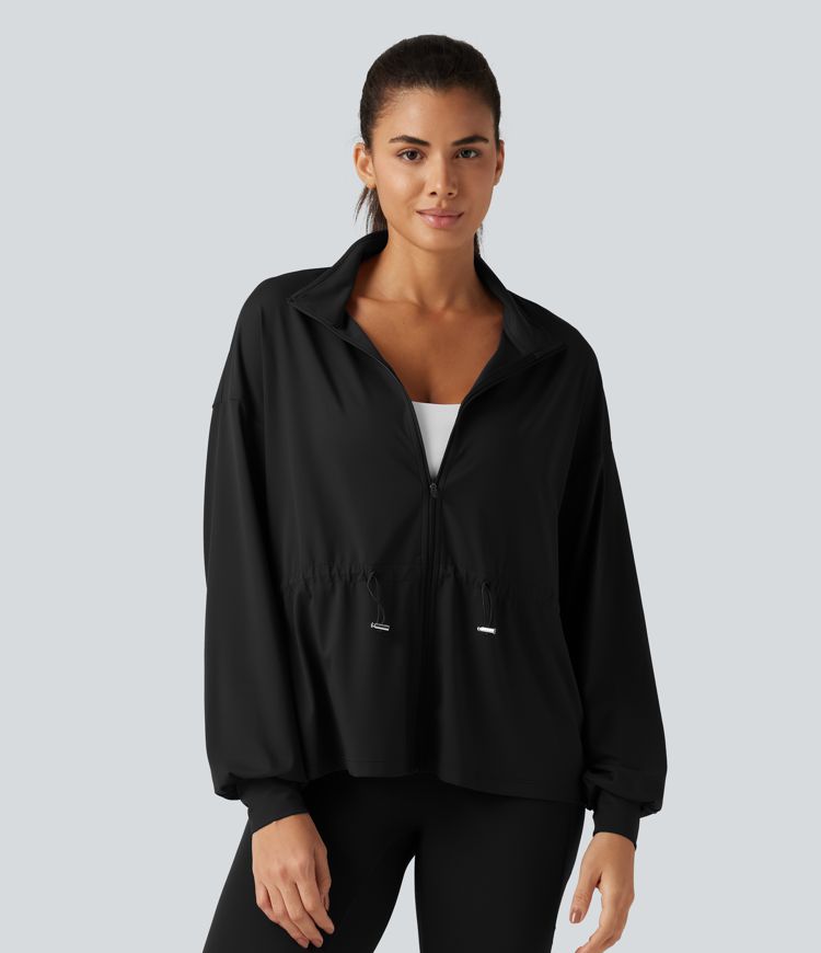 Veste de yoga SoftlyZero™ à col montant et manches longues Veste de yoga SoftlyZero™ à col montant et manches longues