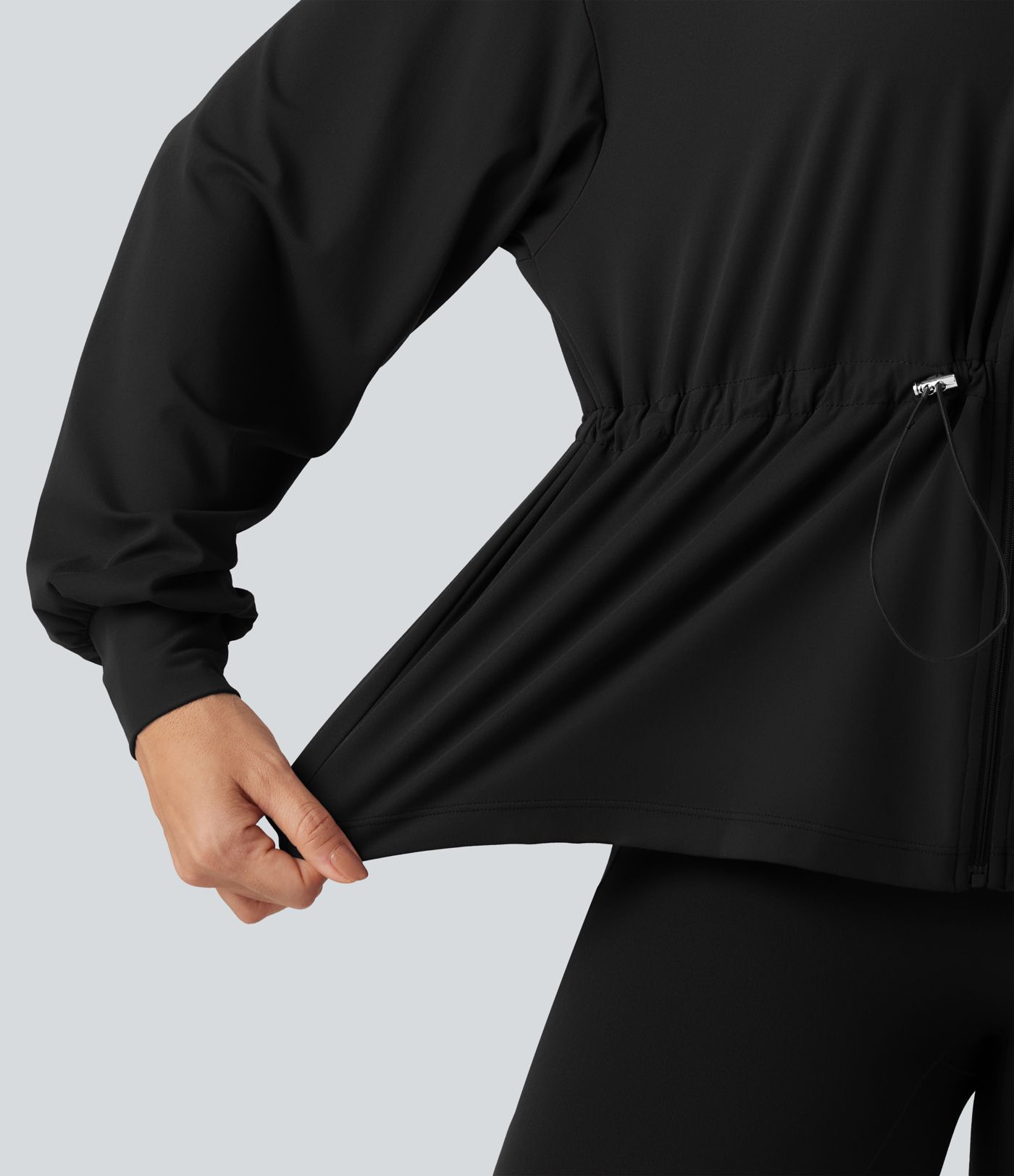 Veste de yoga SoftlyZero™ à col montant et manches longues Veste de yoga SoftlyZero™ à col montant et manches longues