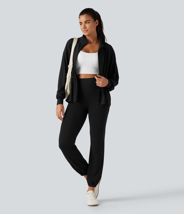 Veste de yoga SoftlyZero™ à col montant et manches longues Veste de yoga SoftlyZero™ à col montant et manches longues
