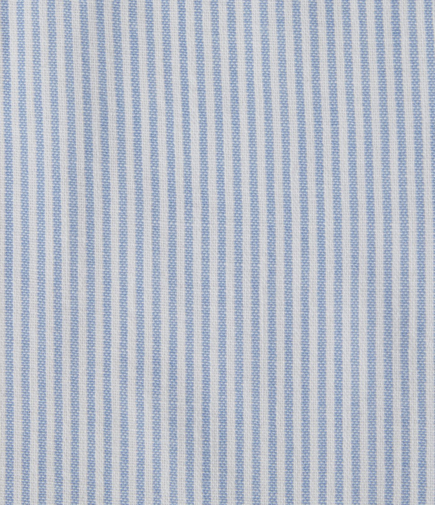 Long Sleeve Curved Hem Stripe Work Linen-Feel Shirt with Pocket