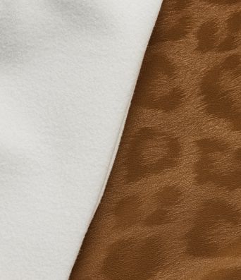 High Waisted Stretchy PU Leopard Print Fleece Casual Leggings with Pockets High Waisted Stretchy PU Leopard Print Fleece Casual Leggings with Pockets