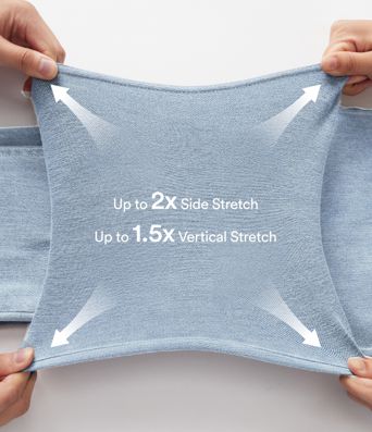 Halara Flex™ ležérní džíny s kapsami — středně vysoký pas, prané, volné s širokými nohavicemi