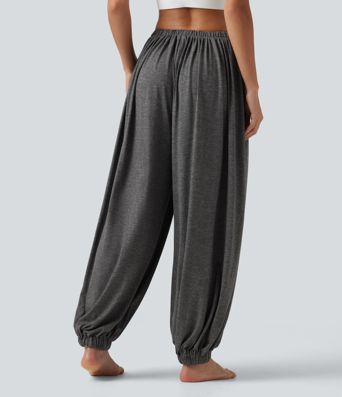 Mid Rise Drawstring Dance Joggers with Pockets