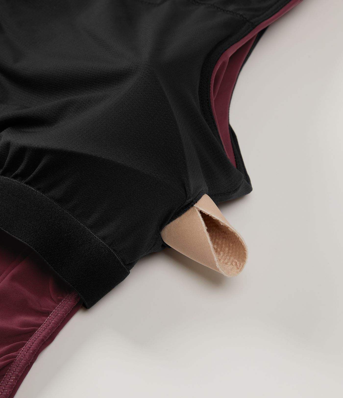 V Neck Ruched InstantCool Quick Dry Built-in Bra Yoga Sports Top