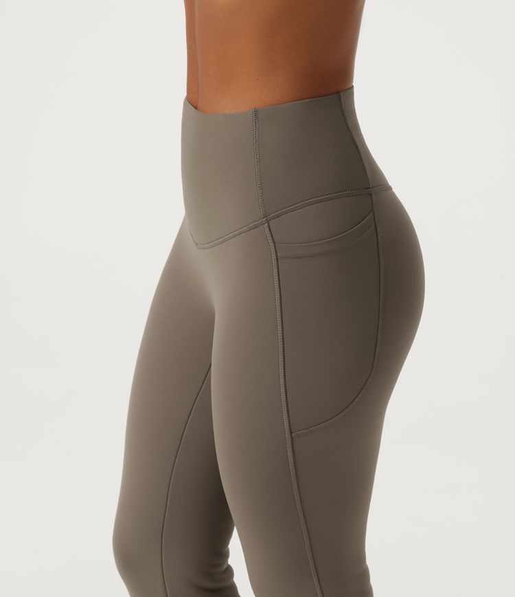 Halara UltraSculpt™ High Waisted Bootcut Fleece Workout Leggings with Pockets Halara UltraSculpt™ High Waisted Bootcut Fleece Workout Leggings with Pockets