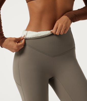 Halara UltraSculpt™ High Waisted Bootcut Fleece Workout Leggings with Pockets Halara UltraSculpt™ High Waisted Bootcut Fleece Workout Leggings with Pockets
