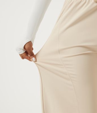 Halara DayStretch Mid Rise Kordelzug Barrel-Leg Freizeithose mit Taschen Halara DayStretch Mid Rise Kordelzug Barrel-Leg Freizeithose mit Taschen