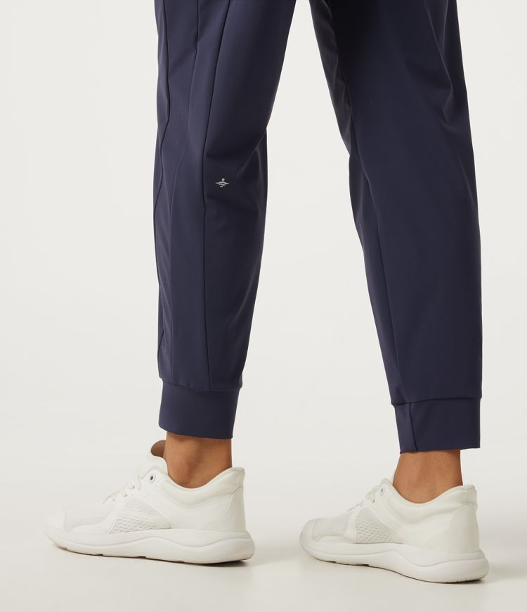Mid Rise Drawstring Tapered Quick Dry InstantCool Running Joggers with Pockets