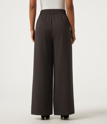 High Waisted Wide Leg Work Pants with Pockets High Waisted Wide Leg Work Pants with Pockets