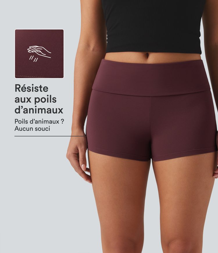 Short près du corps Patitoff™ Flow taille basse – poils d’animaux faciles à retirer – 8 cm Short près du corps Patitoff™ Flow taille basse – poils d’animaux faciles à retirer – 8 cm