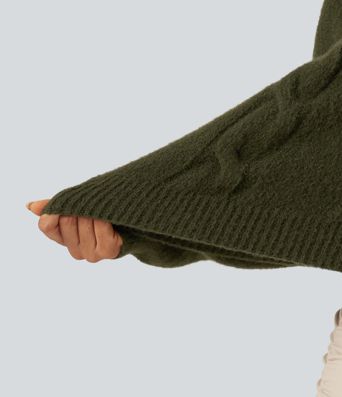 V Neck Raglan Long Sleeve Work Sweater V Neck Raglan Long Sleeve Work Sweater