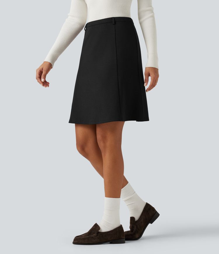 High-Waist A-Linien-Minirock für das Büro High-Waist A-Linien-Minirock für das Büro