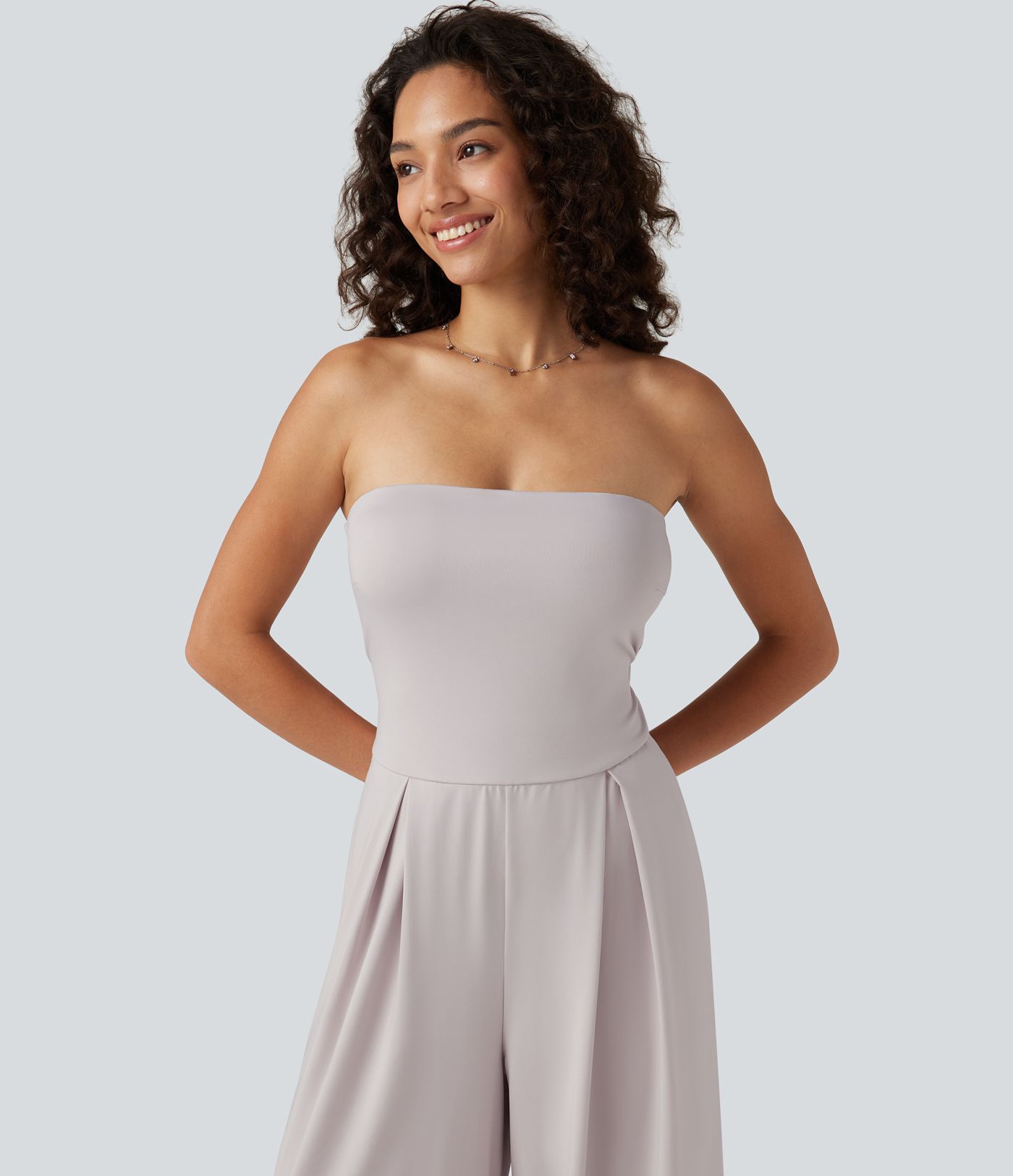 Tube Baggy Casual Jumpsuit with Pockets-Easy Peezy Edition Tube Baggy Casual Jumpsuit with Pockets-Easy Peezy Edition
