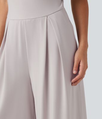 Tube Baggy Casual Jumpsuit with Pockets-Easy Peezy Edition Tube Baggy Casual Jumpsuit with Pockets-Easy Peezy Edition