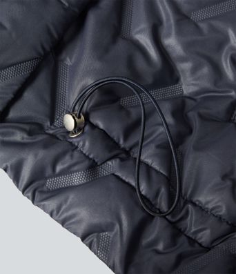 High Neck Long Sleeve Casual Padded Jacket with Pockets