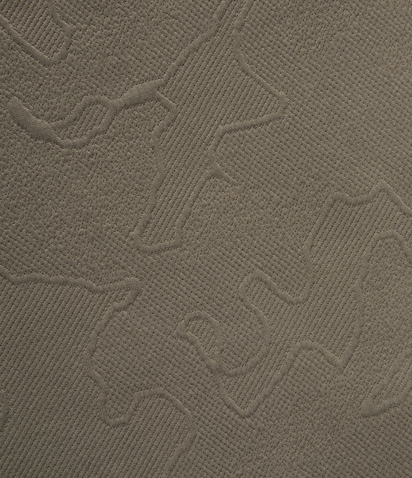 Lässige Jacke mit Kragen, langen Ärmeln und geometrischem Muster