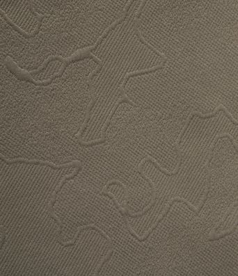 Lässige Jacke mit Kragen, langen Ärmeln und geometrischem Muster