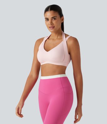 SoftlyZero™ Airy Low Support Built-in Bra InstantCool Yoga Sports Bra SoftlyZero™ Airy Low Support Built-in Bra InstantCool Yoga Sports Bra