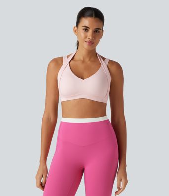 SoftlyZero™ Airy Low Support Built-in Bra InstantCool Yoga Sports Bra SoftlyZero™ Airy Low Support Built-in Bra InstantCool Yoga Sports Bra