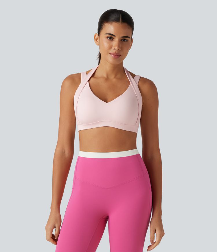 SoftlyZero™ Airy Low Support Built-in Bra InstantCool Yoga Sports Bra SoftlyZero™ Airy Low Support Built-in Bra InstantCool Yoga Sports Bra