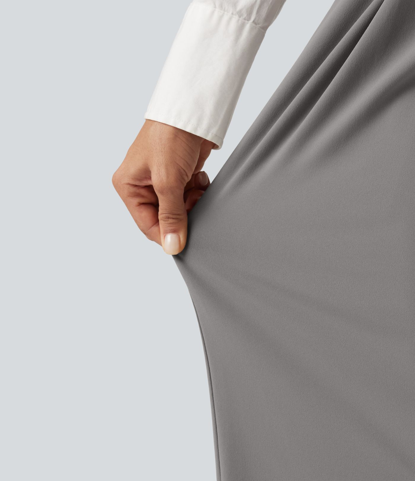 Halara Flex™ DayStretch High Waisted Pleated Wide Leg Work Pants with Pockets Halara Flex™ DayStretch High Waisted Pleated Wide Leg Work Pants with Pockets