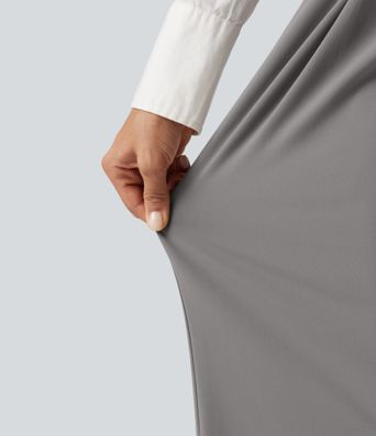 Halara Flex™ DayStretch High Waisted Pleated Wide Leg Work Pants with Pockets Halara Flex™ DayStretch High Waisted Pleated Wide Leg Work Pants with Pockets