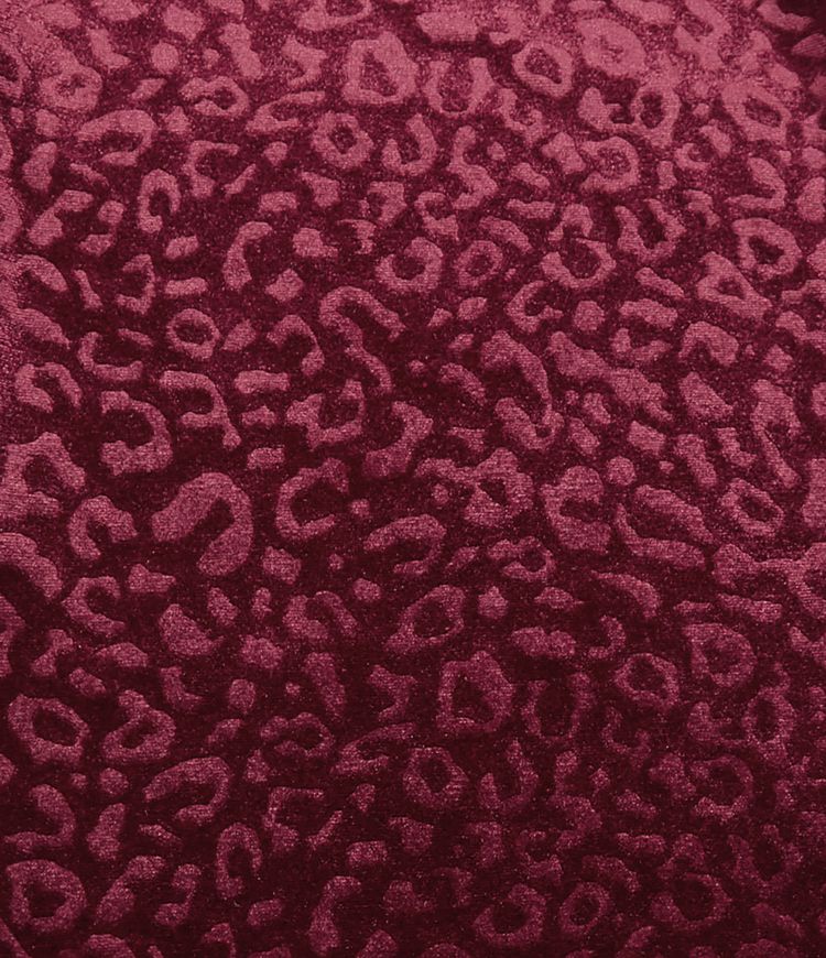 High Waisted Crossover Leopard Print Velvet Casual Flare Pants with Pockets