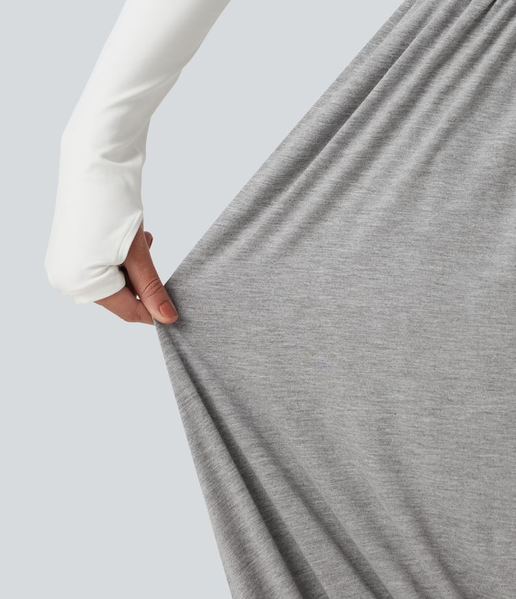 High Waisted Relaxed Casual Jogger with Pockets
