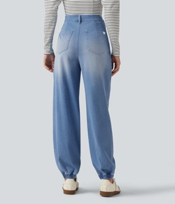 Halara Flex™ Mid Rise Casual Jeans with Pockets