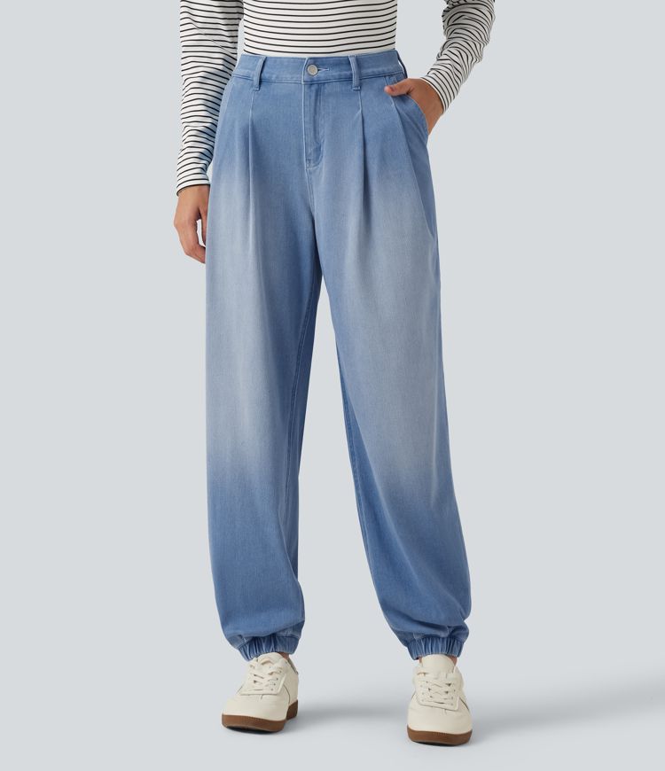 Halara Flex™ Mid Rise Casual Jeans with Pockets