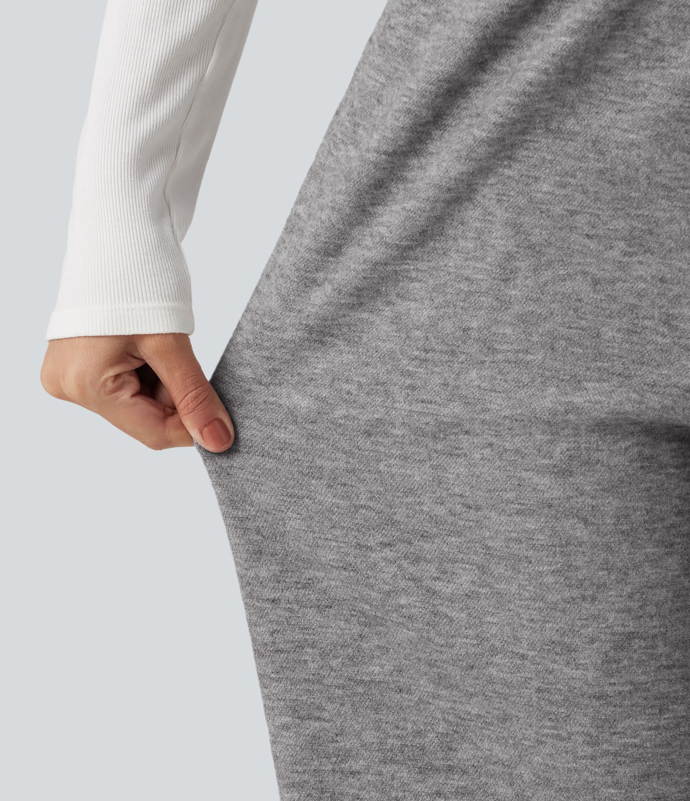 Mid Rise Drawstring Casual Sweatpants with Pockets
