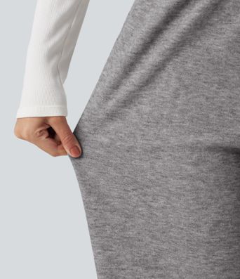 Mid Rise Drawstring Casual Sweatpants with Pockets