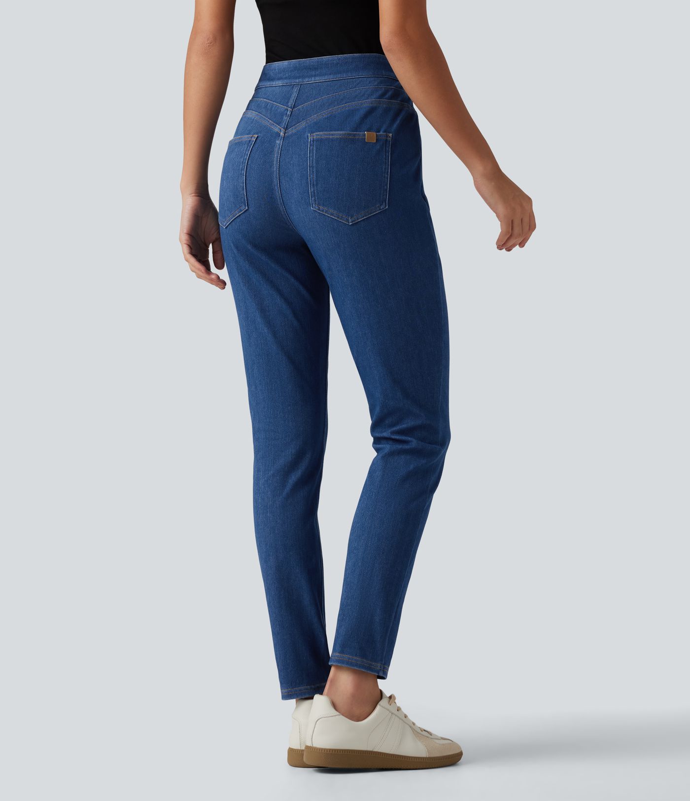 Halara Flex™ High Waisted Tummy Control Casual Jeans with Pockets