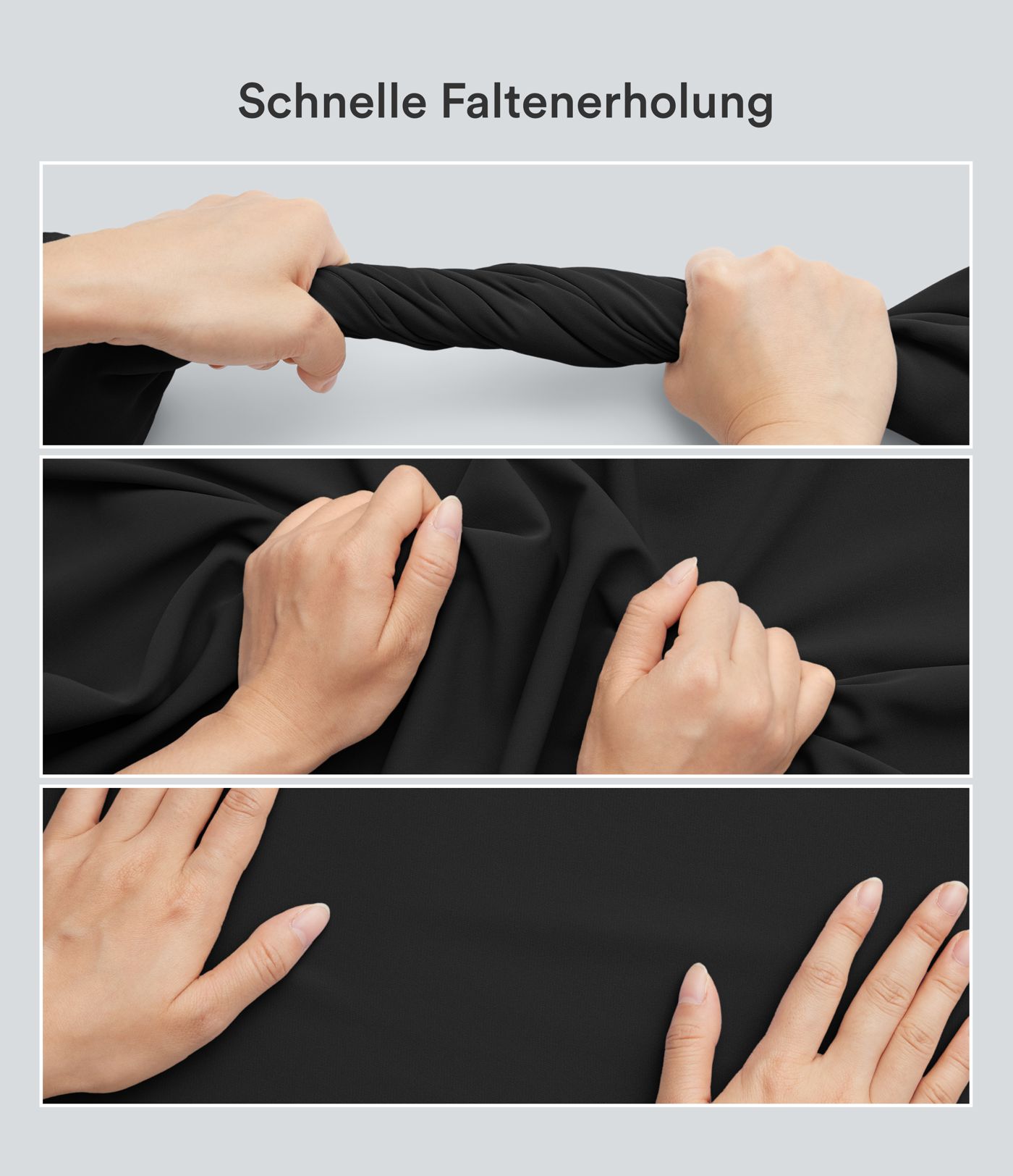 Oversized Arbeits-Bluse mit V-Ausschnitt und kurzen Ärmeln - knitterfrei