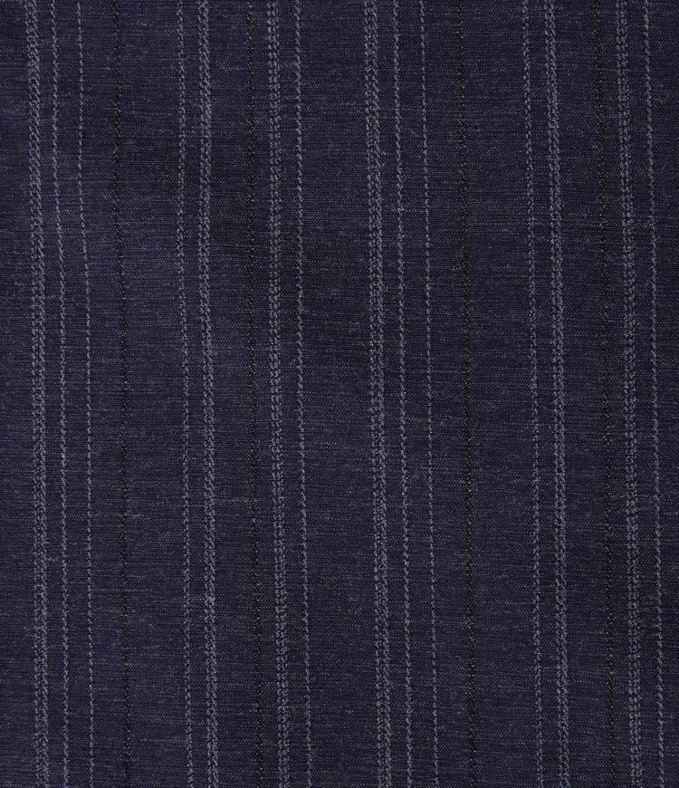 Robe-chemise mi-longue décontractée à col V, manches longues, rayée, ceinturée, effet lin, avec poches