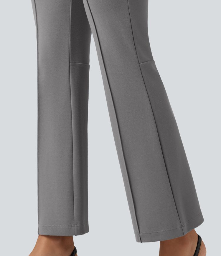 Halara Flex™ High Waisted Pintuck Bootcut Work Pants with Pockets
