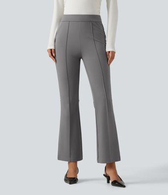 Halara Flex™ High Waisted Pintuck Bootcut Work Pants with Pockets